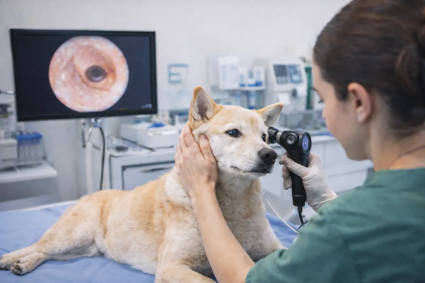 Imagen referencial de apoyo diagnóstico veterinario